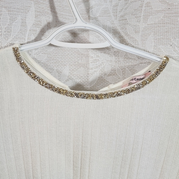 Juicy Couture Rhinestone Collar Sweater - Picture 4 of 10